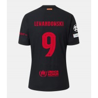 Camiseta Barcelona Robert Lewandowski #9 Visitante Equipación 2024-25 manga corta